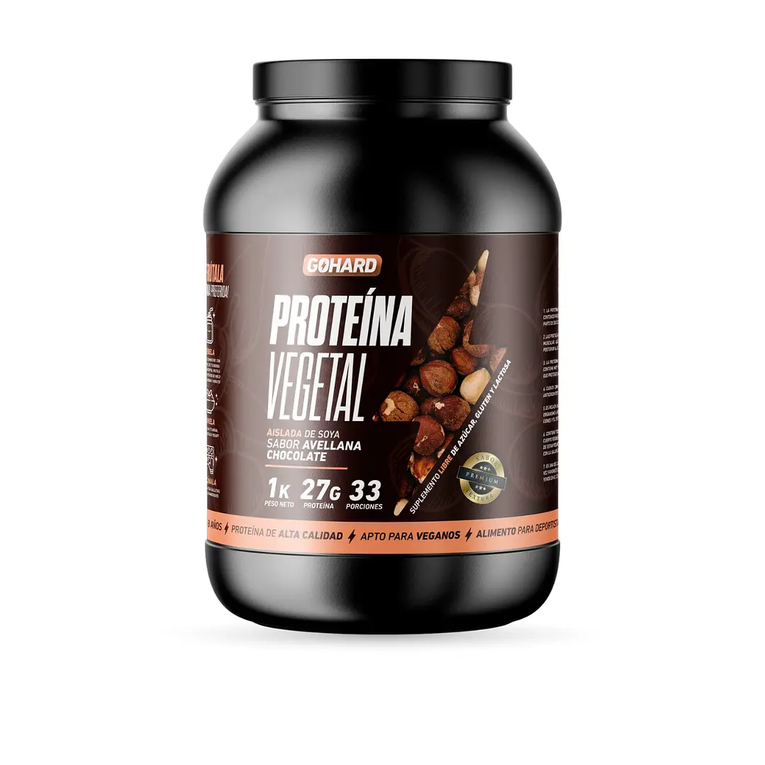 Proteína Vegetal - Avellana Chocolate 1kg 
