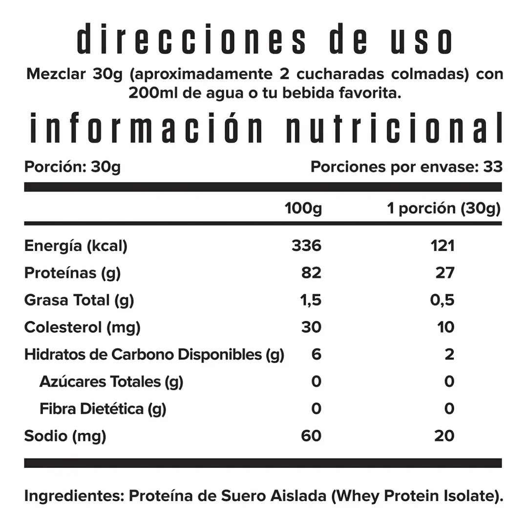 Miniatura de Proteína Whey Protein Sin Sabor Baal